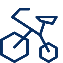 Bicycle 2 Icon from Cyber Line Set