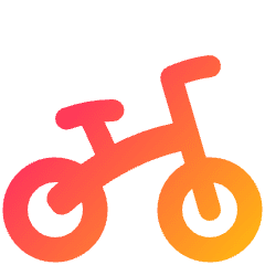 Bicycle Bike Icon from Plump Gradient Set