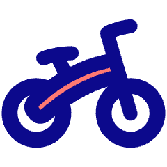 Bicycle Bike Icon from Plump Pop Set