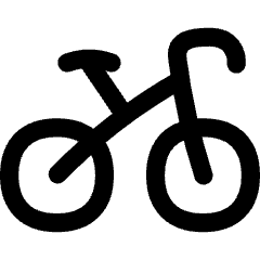 Bicycle Bike Icon from Flex Line Set