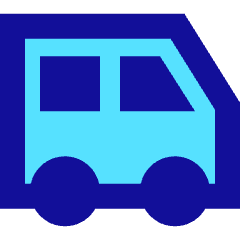 Bus 1 Icon from Sharp Pop Set