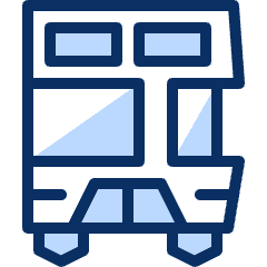 Bus 3 Icon from Cyber Duotone Set