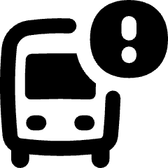 Bus Alert Icon from Flex Remix Set