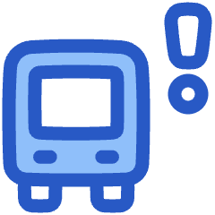 Bus Alert Icon from Plump Duo Set