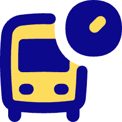 Bus Departure Board Icon from Flex Pop Set