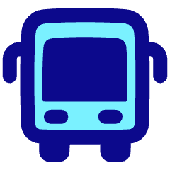 Bus Front Icon from Plump Pop Set