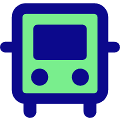 Bus Icon from Core Pop Set