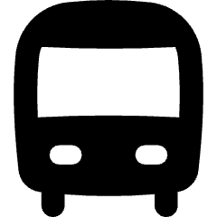 Bus Icon from Flex Solid Set