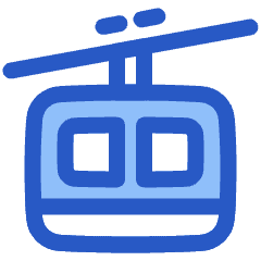Cable Car Icon from Plump Duo Set