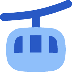 Cable Car Icon from Flex Flat Set