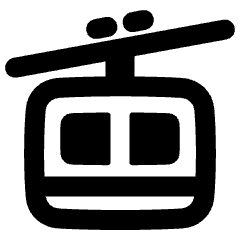 Cable Car Icon from Plump Remix Set