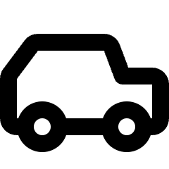 Car 1 Icon from Micro Line Set