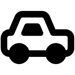 Car 1 Icon from Core Remix Set