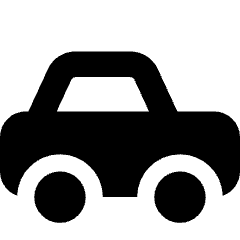 Car 1 Icon from Core Solid Set