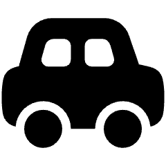 Car 1 Icon from Plump Solid Set