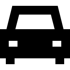 Car 2 Icon from Sharp Solid Set