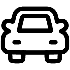 Car 2 Icon from Plump Line Set