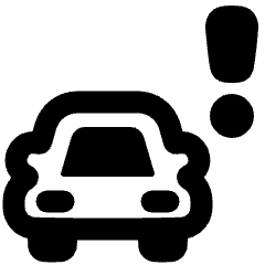 Car Alert Icon from Plump Remix Set