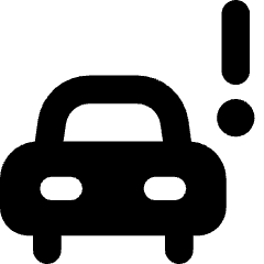 Car Alert Icon from Core Solid Set