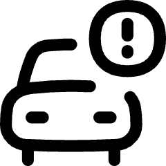 Car Alert Icon from Flex Line Set