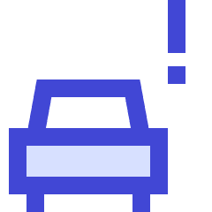 Car Alert Icon from Sharp Duo Set