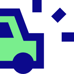 Car Crash Icon from Sharp Pop Set
