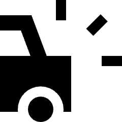 Car Crash Icon from Sharp Solid Set