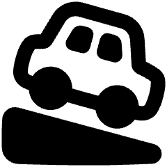 Car Hill Down Icon from Plump Remix Set