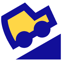 Car Hill Up Icon from Sharp Pop Set