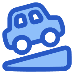 Car Hill Up Icon from Plump Duo Set