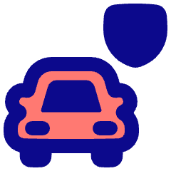 Car Insurance Icon from Plump Pop Set