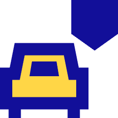 Car Insurance Icon from Sharp Pop Set