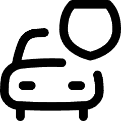 Car Insurance Icon from Flex Line Set