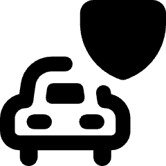 Car Insurance Icon from Core Remix Set