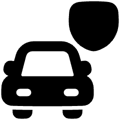 Car Insurance Icon from Plump Solid Set