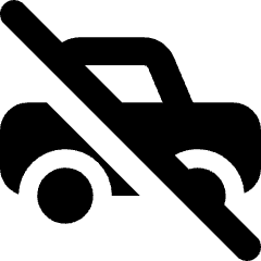 Car Off Icon from Core Solid Set