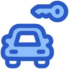 Car Rentals Icon from Plump Duo Set