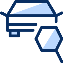 Car Search Icon from Cyber Duotone Set