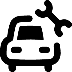 Car Service Icon from Flex Remix Set