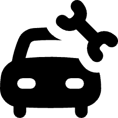 Car Service Icon from Flex Solid Set