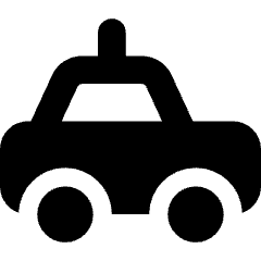 Car Taxi 1 Icon from Core Solid Set