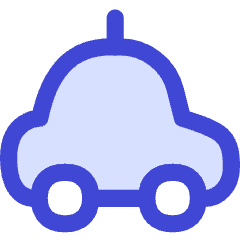 Car Taxi 1 Icon from Flex Duo Set
