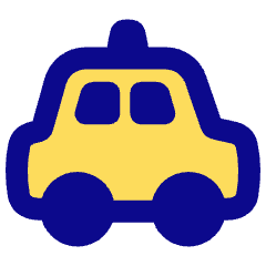 Car Taxi 1 Icon from Plump Pop Set