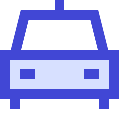 Car Taxi 2 Icon from Sharp Duo Set