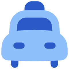 Car Taxi 2 Icon from Flex Flat Set