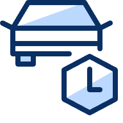 Car Time Icon from Cyber Duotone Set