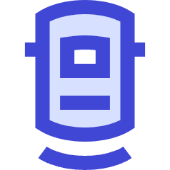 Car Top Back Sensor Icon from Sharp Duo Set