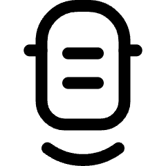 Car Top Back Sensor Icon from Core Line Set