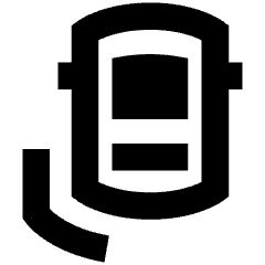 Car Top Bottom Left Sensor Icon from Sharp Remix Set