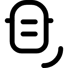 Car Top Bottom Right Sensor Icon from Core Line Set